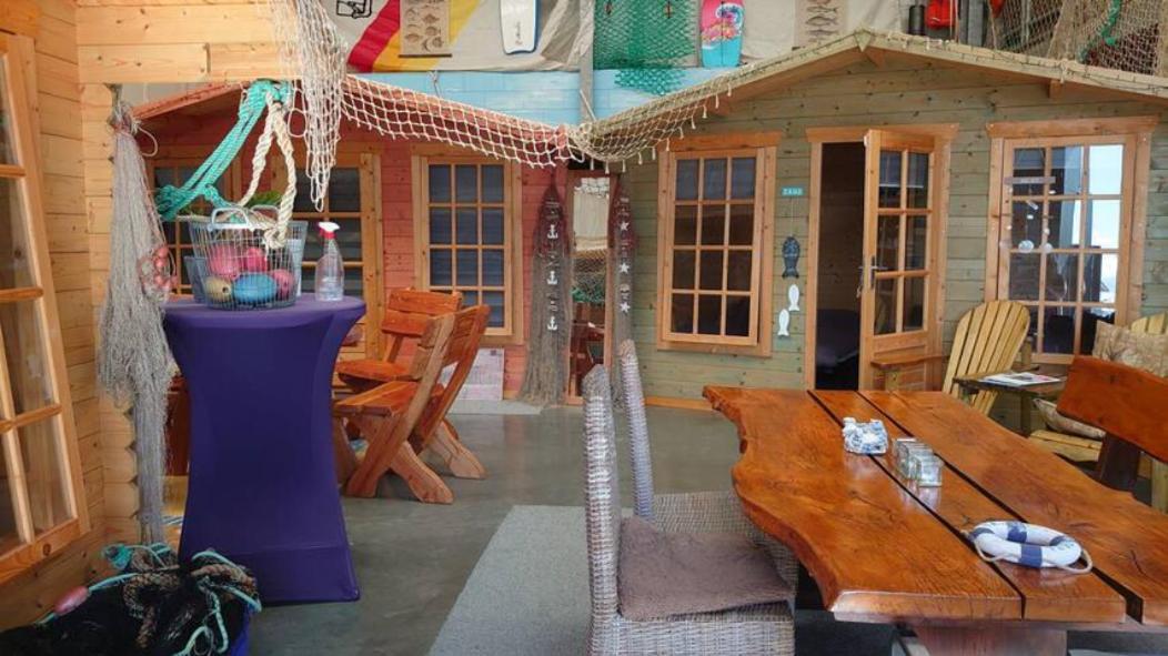 Slaaphuisjes Lauwersmeerplezier! Lauwersoog Bagian luar foto
